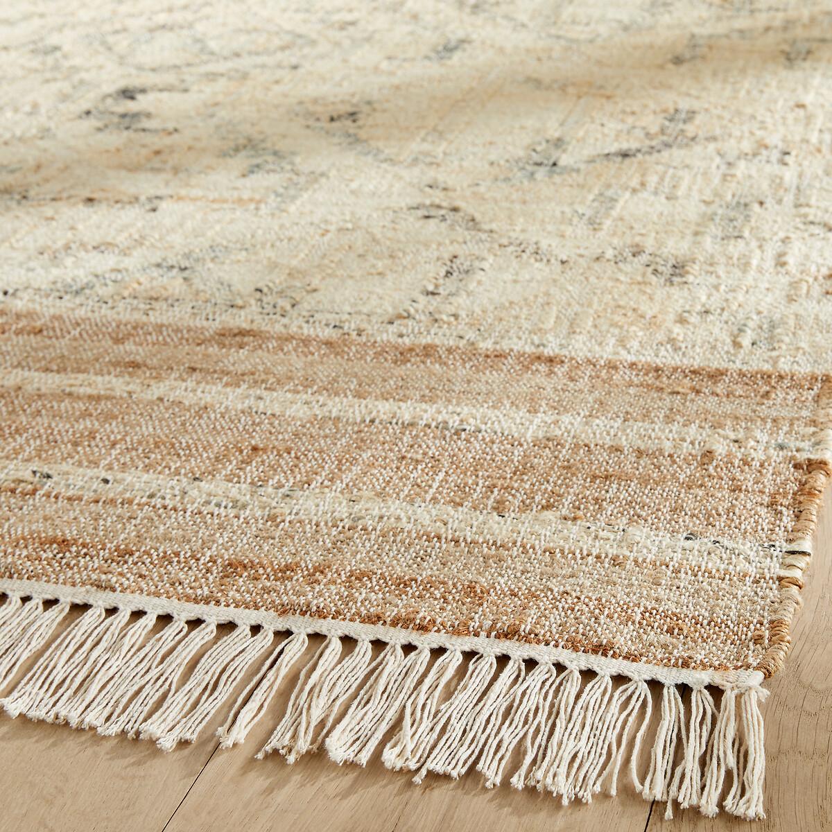 Jelena Hand Woven Fringed Jute Rug – image 3