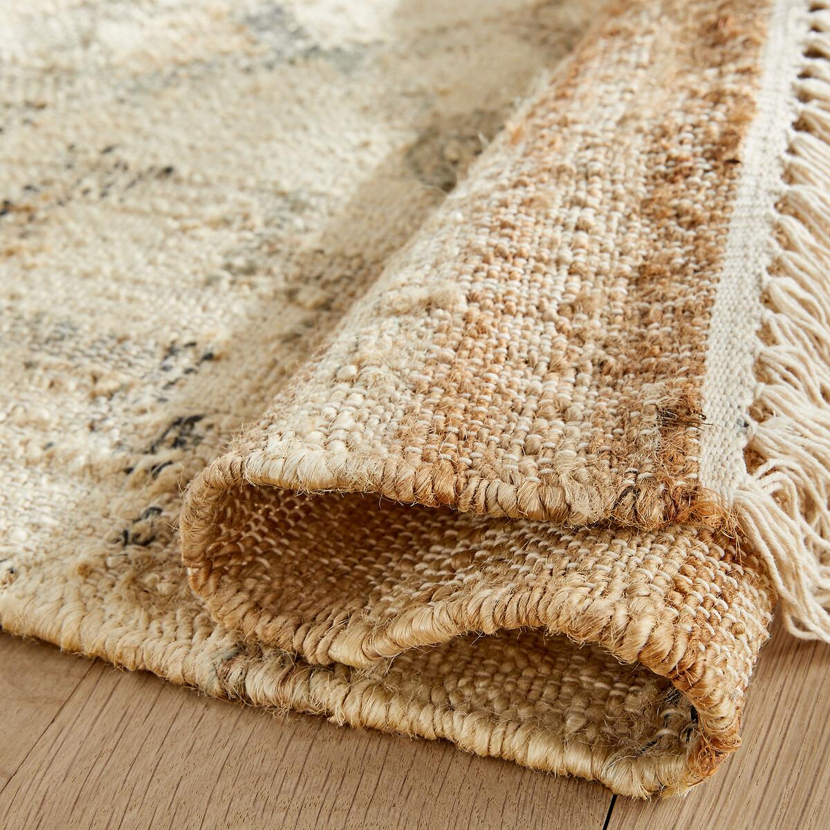 Jelena Hand Woven Fringed Jute Rug – image 4
