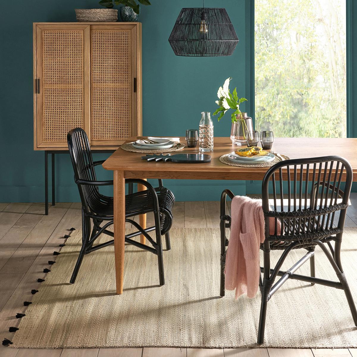 Azou Hand-Woven Rug with Tassels – image 5