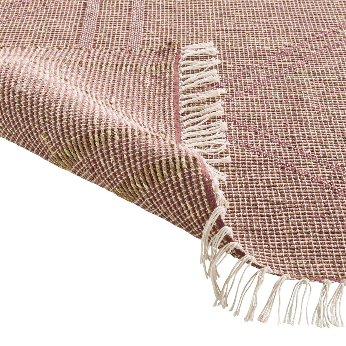 Joan Recycled Plant Fibre Flat Woven Rug – image 3