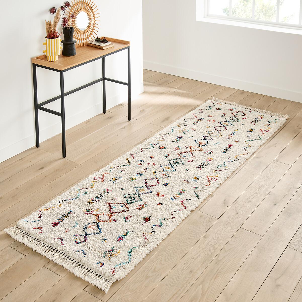 Miro Colourful Berber Style Corridor Runner Rug – image 1