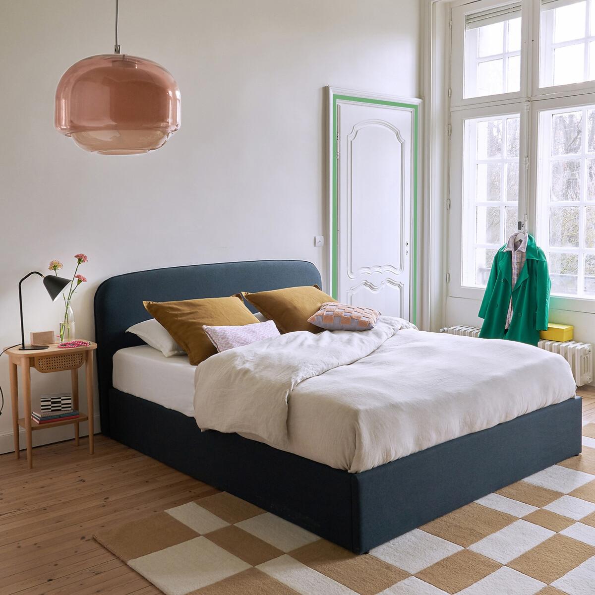 Linuty Checked Wool Rug – image 5