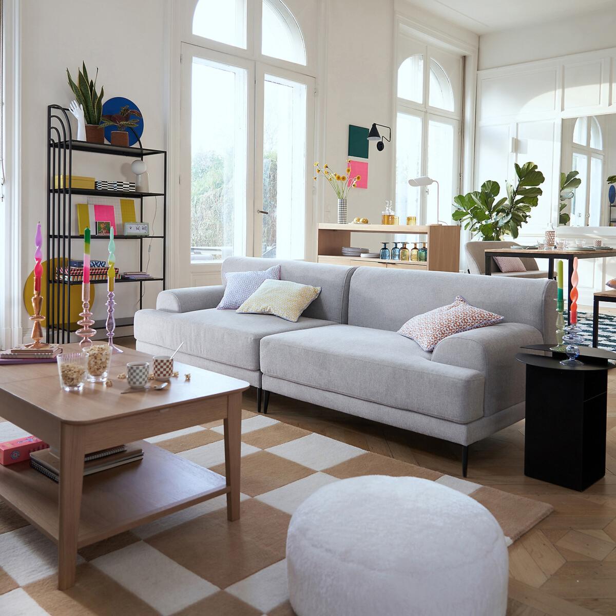 Linuty Checked Wool Rug – image 6