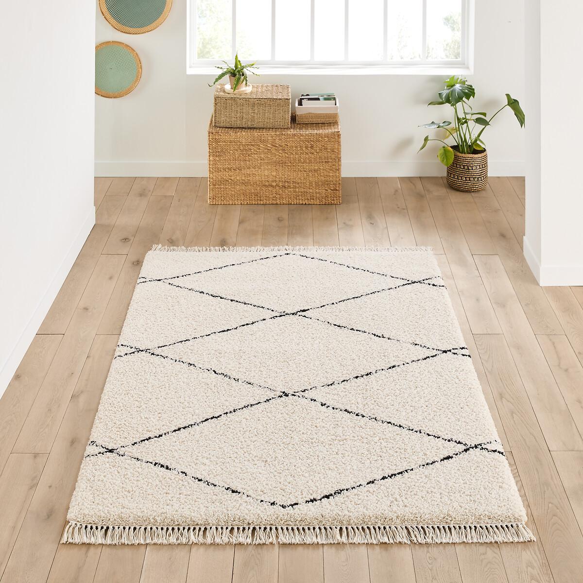 Fatouh Fringed Berber Style Rug – image 1