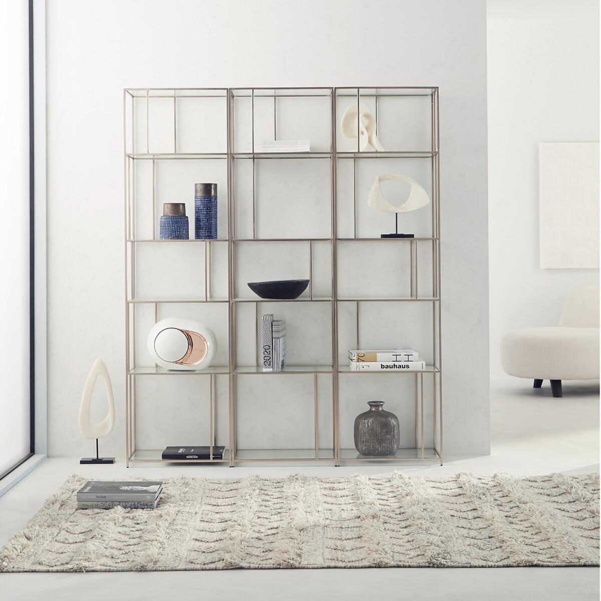 Bellika Striped Textured Wool Mix Rug – image 6