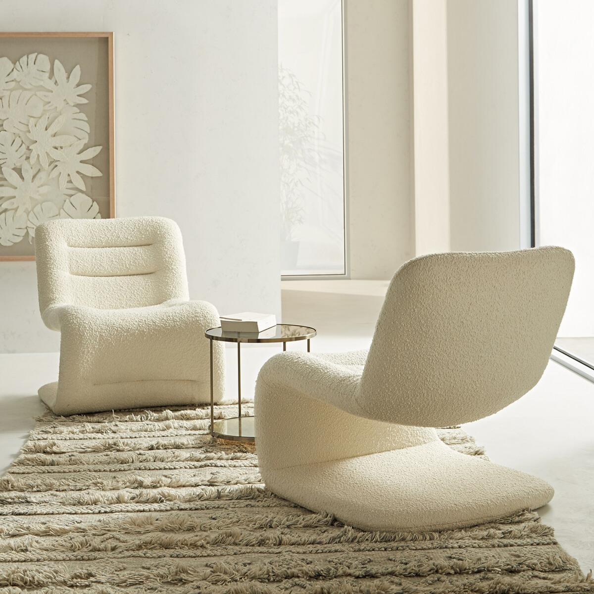 Bellika Striped Textured Wool Mix Rug – image 8