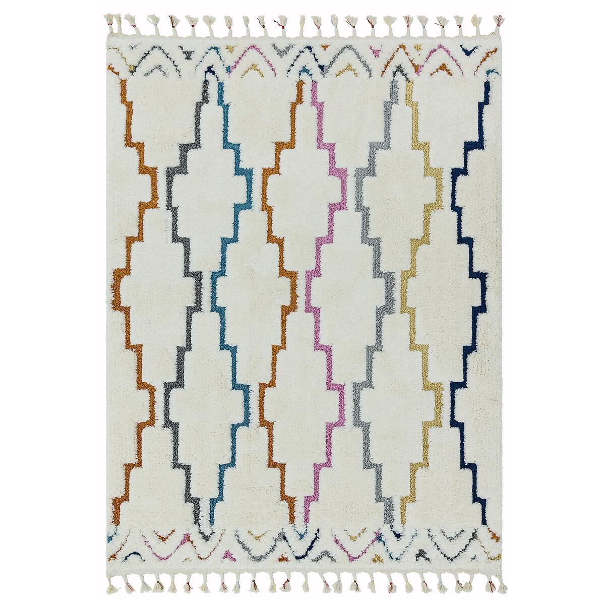 Trellis Shaggy Moroccan Rug – image 2