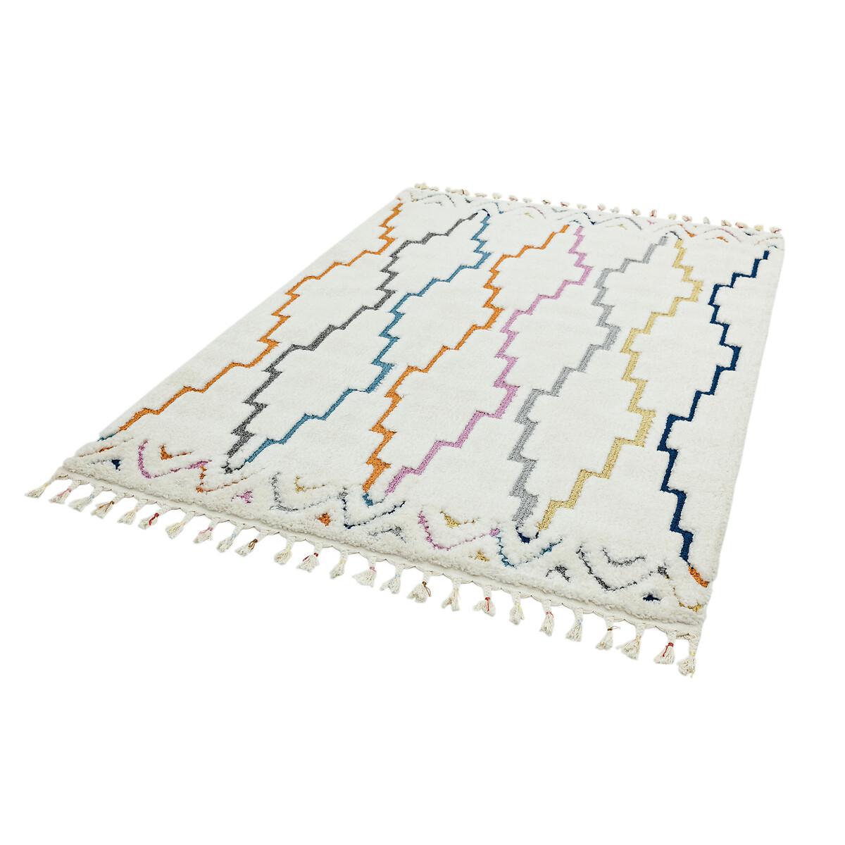 Trellis Shaggy Moroccan Rug – image 3