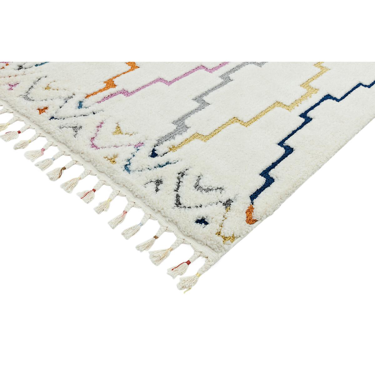 Trellis Shaggy Moroccan Rug – image 4