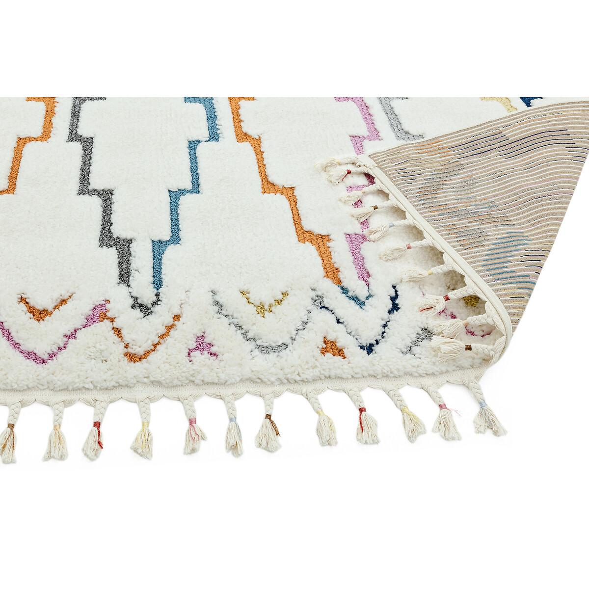 Trellis Shaggy Moroccan Rug – image 5
