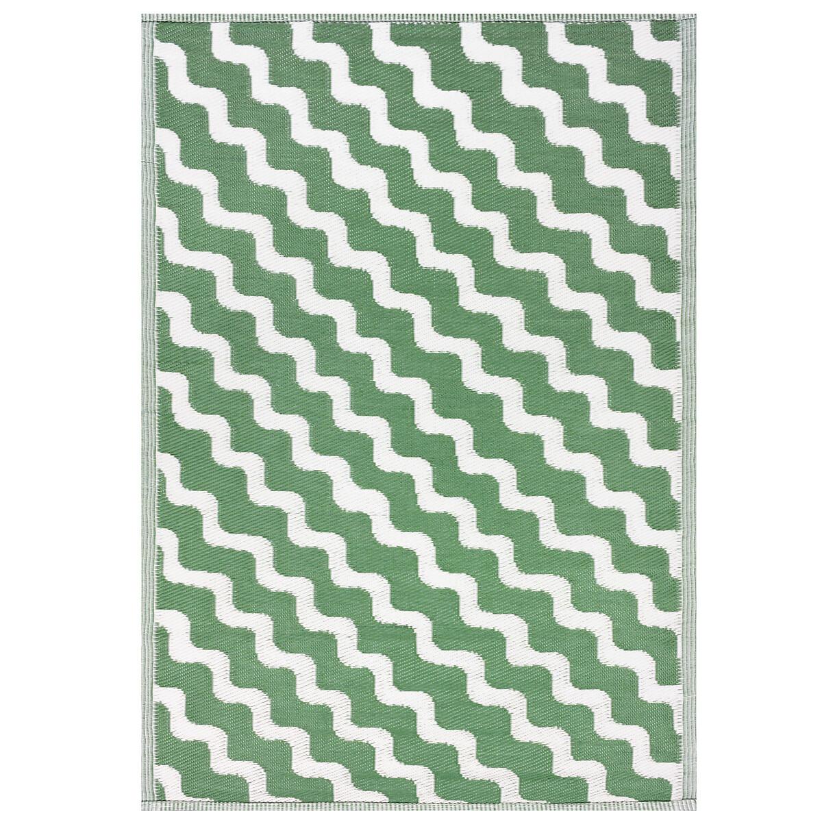Wave Printed Woven 100% Recycled Indoor/Outdoor Rug – image 2