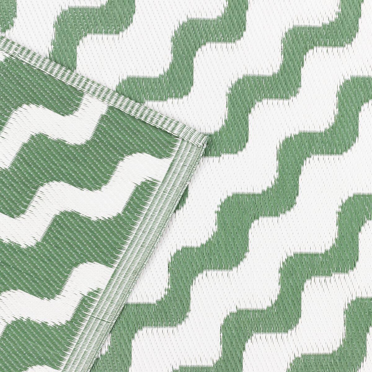 Wave Printed Woven 100% Recycled Indoor/Outdoor Rug – image 4