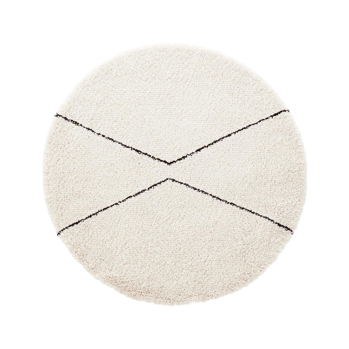 Luna Round Berber Style Rug – image 2