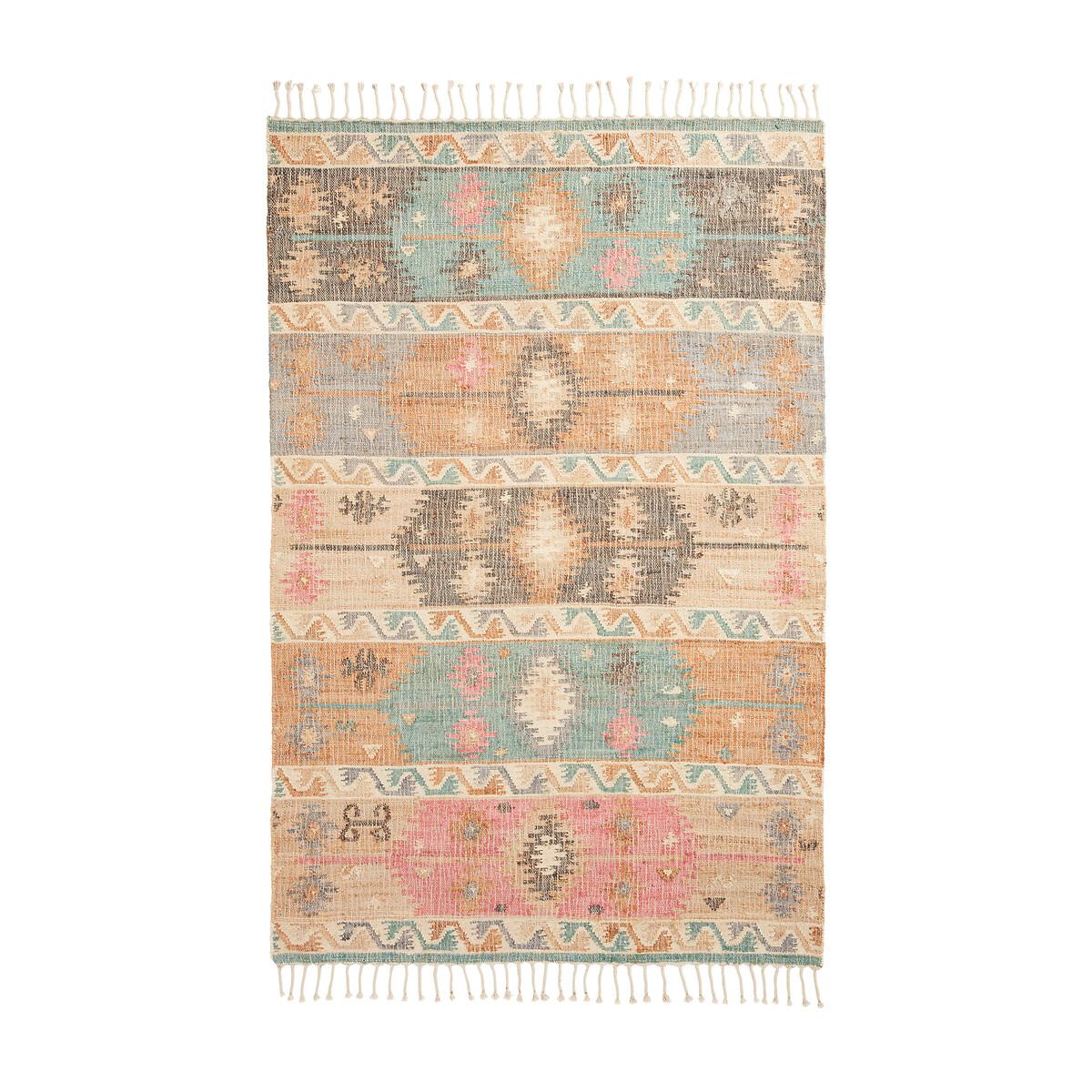 Aztec Hand Woven Jute Rug – image 3