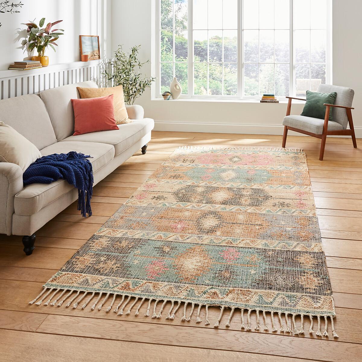 Aztec Hand Woven Jute Rug – image 1