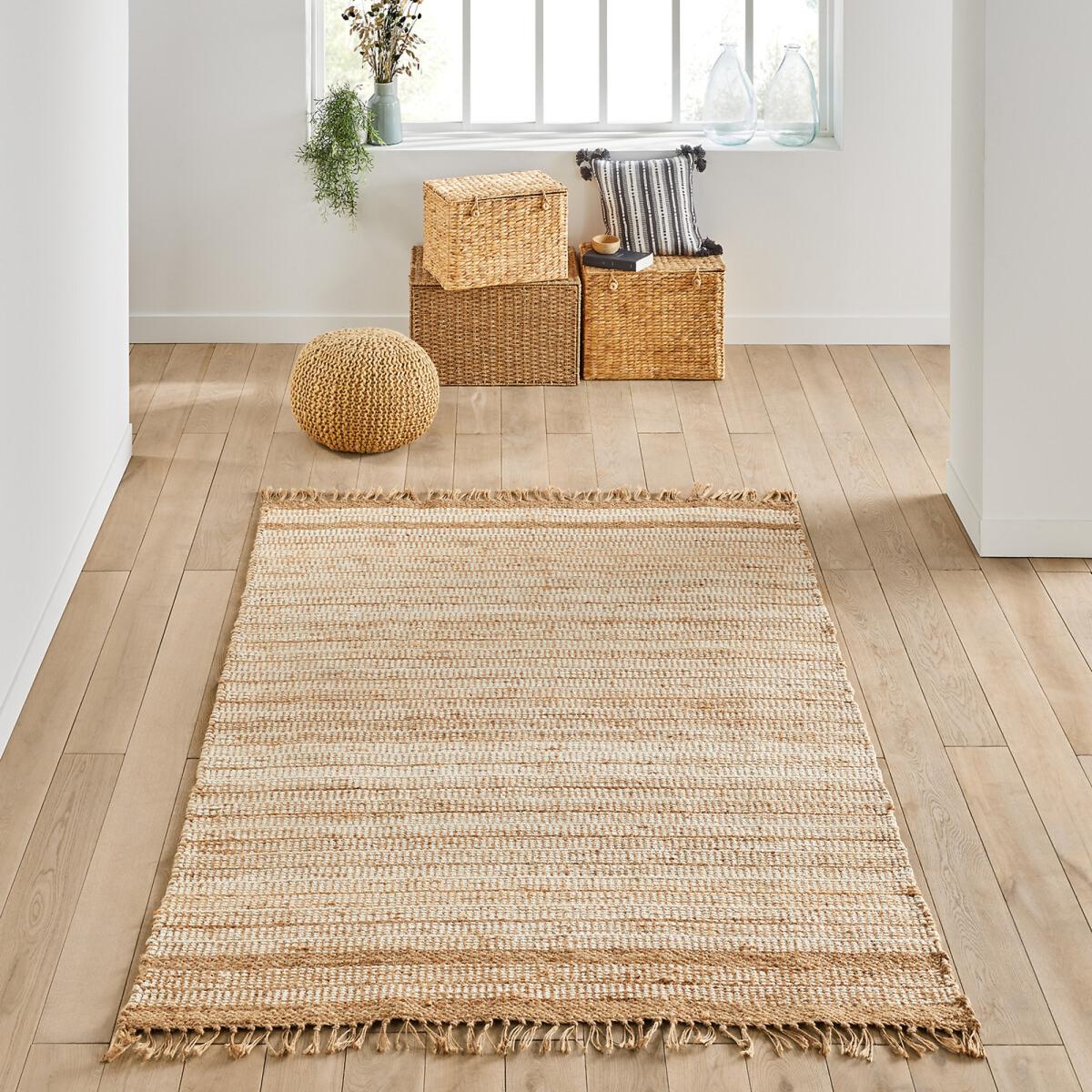 Holza Jute & Chenille Rug – image 1