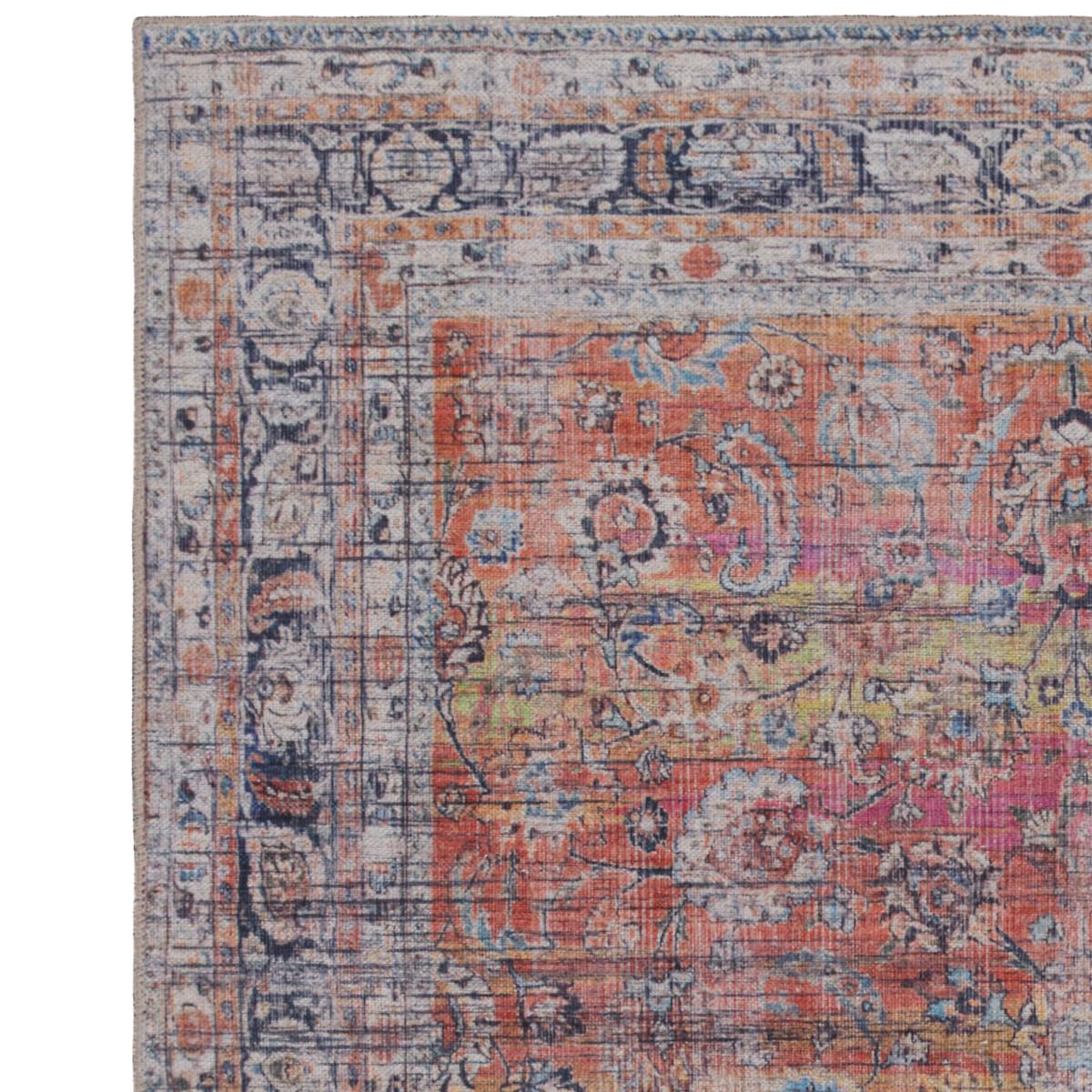 Ethereal Vintage Style Flatweave Rug – image 3