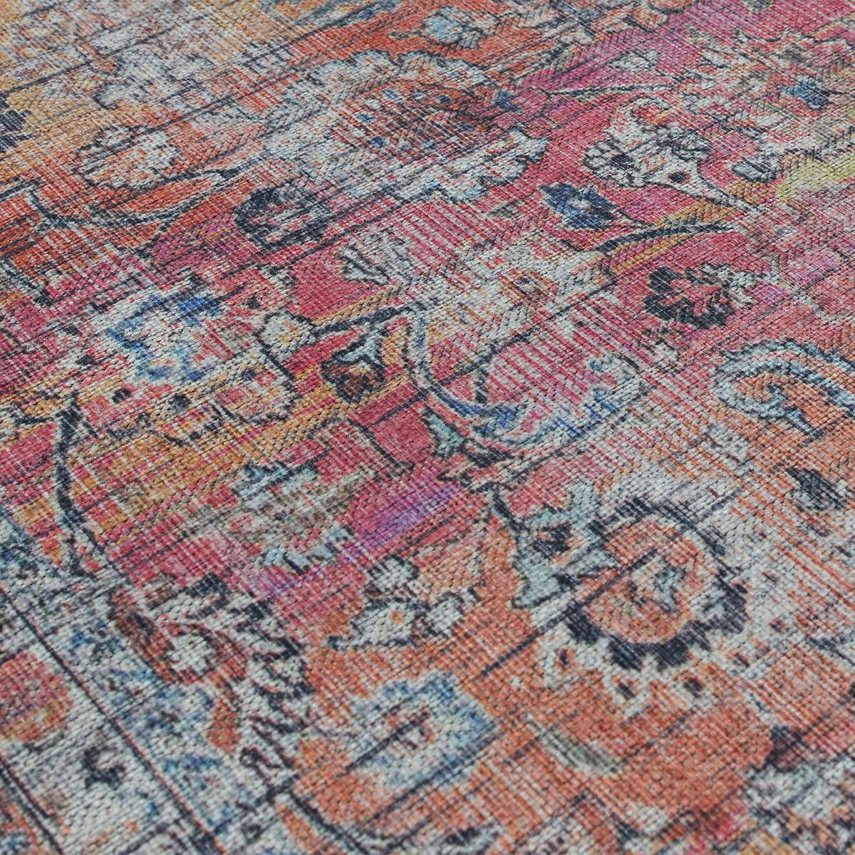 Ethereal Vintage Style Flatweave Rug – image 5