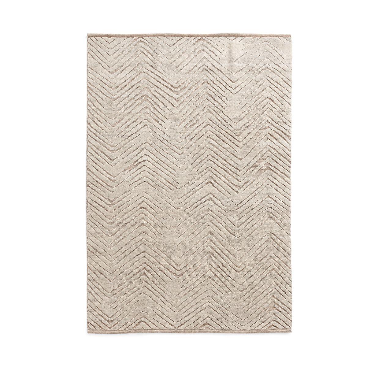 Nykare Hand-Knotted Herringbone Wool Rug – image 5