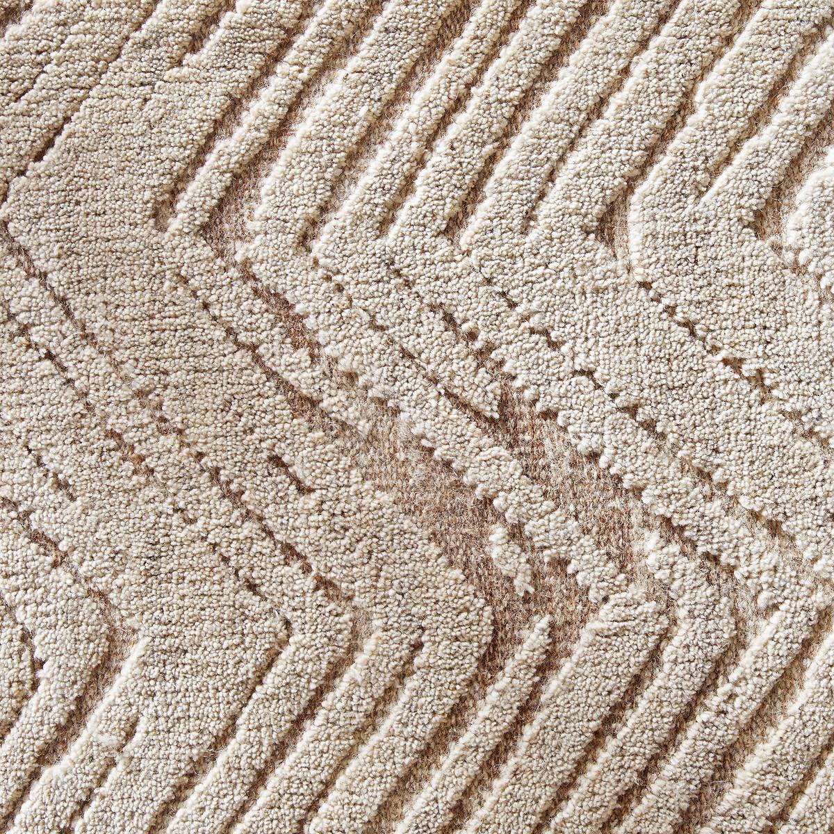 Nykare Hand-Knotted Herringbone Wool Rug – image 6