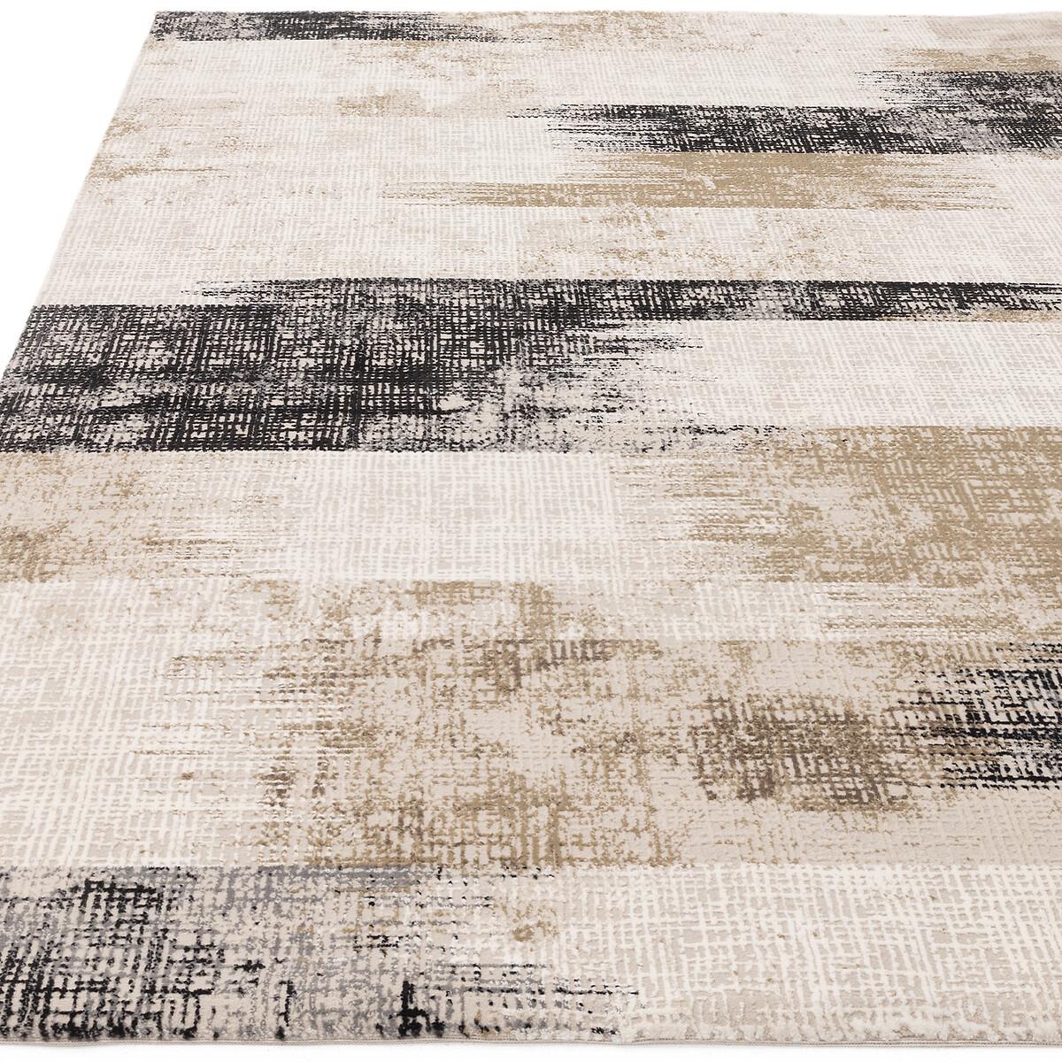Distressed Abstract Lines Rug – image 3