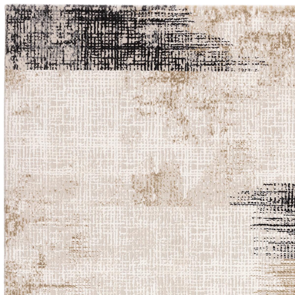 Distressed Abstract Lines Rug – image 4