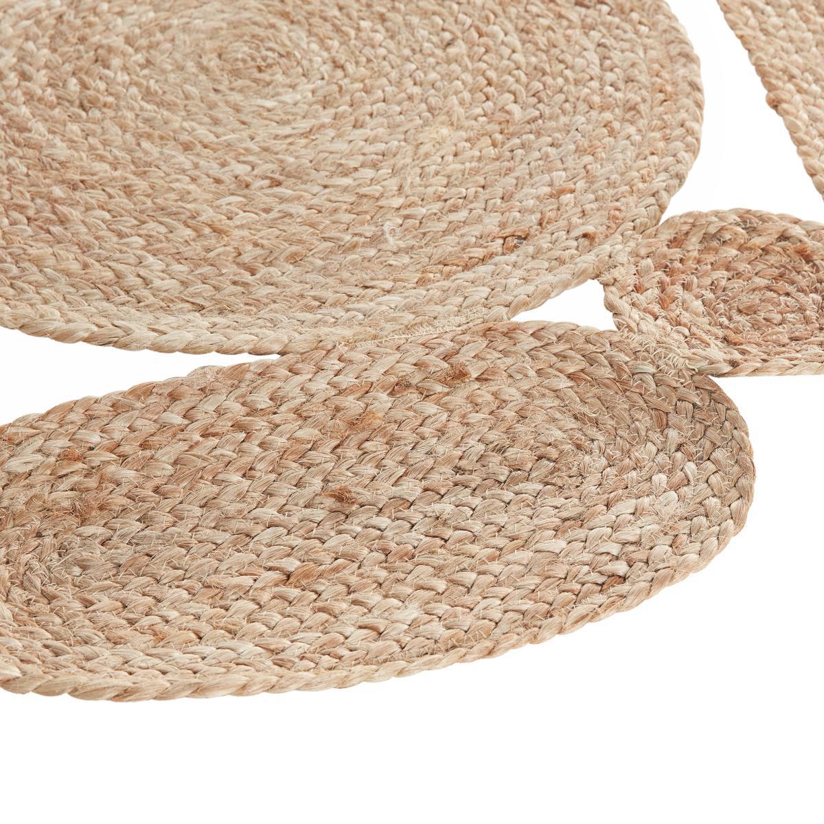 Sarakala Multi Circle Jute Rug – image 2
