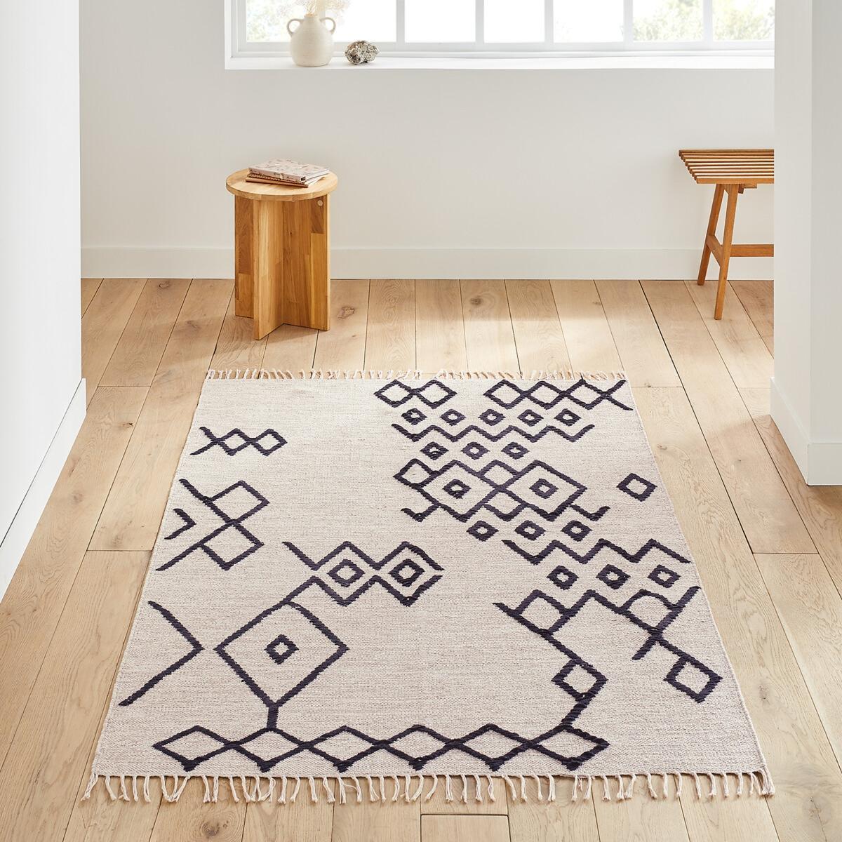 Flavy Berber-Style Cotton Rug – image 1
