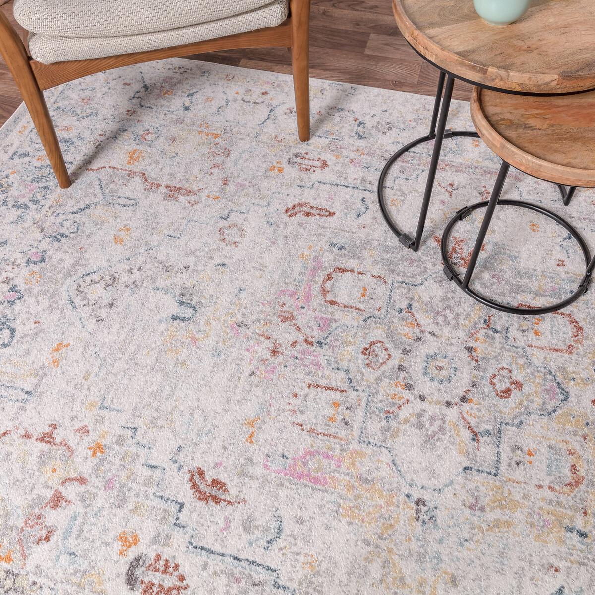 Classic Persian Style Distressed Rug – image 6
