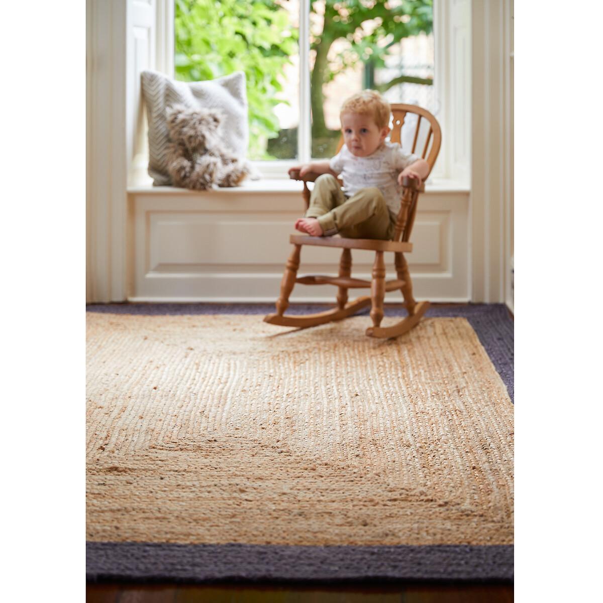 Contrast Border Jute Indoor/Outdoor Rug – image 2