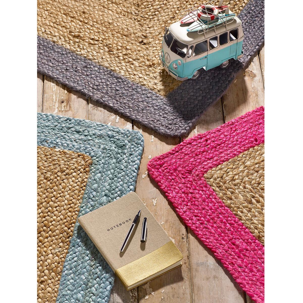 Contrast Border Jute Indoor/Outdoor Rug – image 3