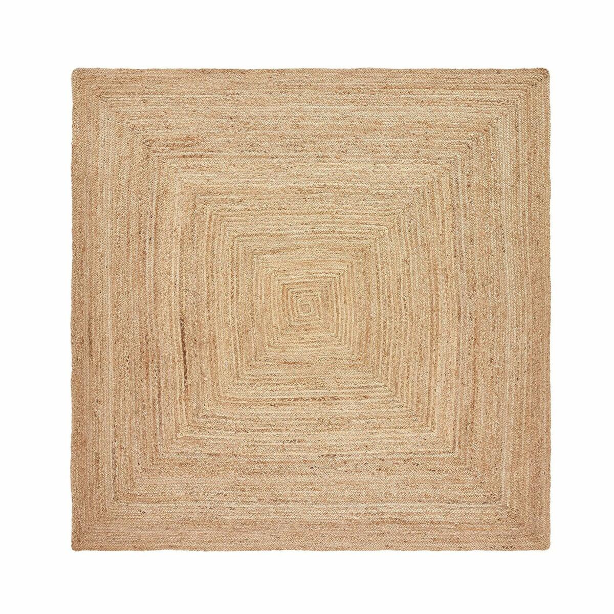Hempy Hand Woven Square 100% Jute Rug – image 6