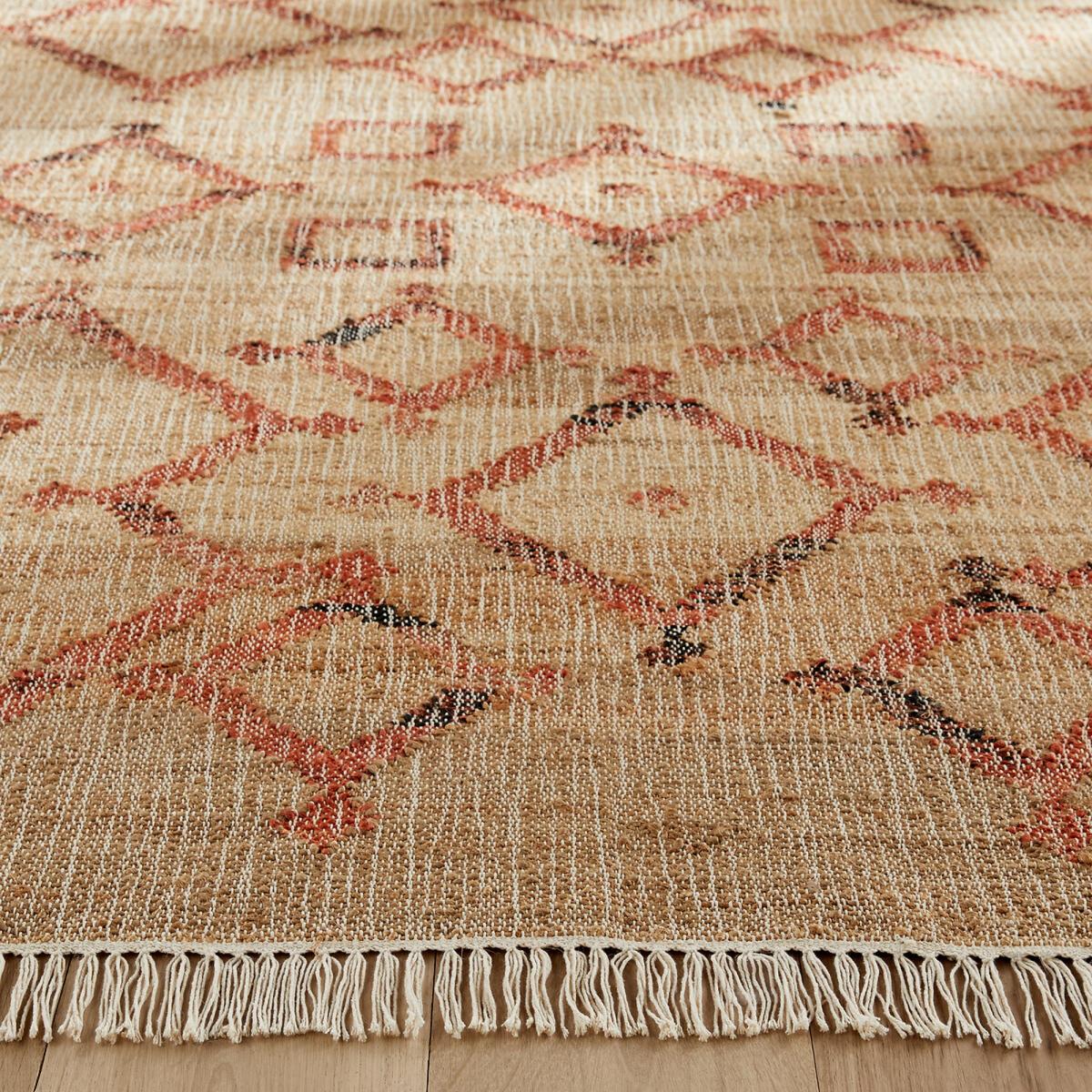 Panaji Hand Woven Fringed Jute Rug – image 2