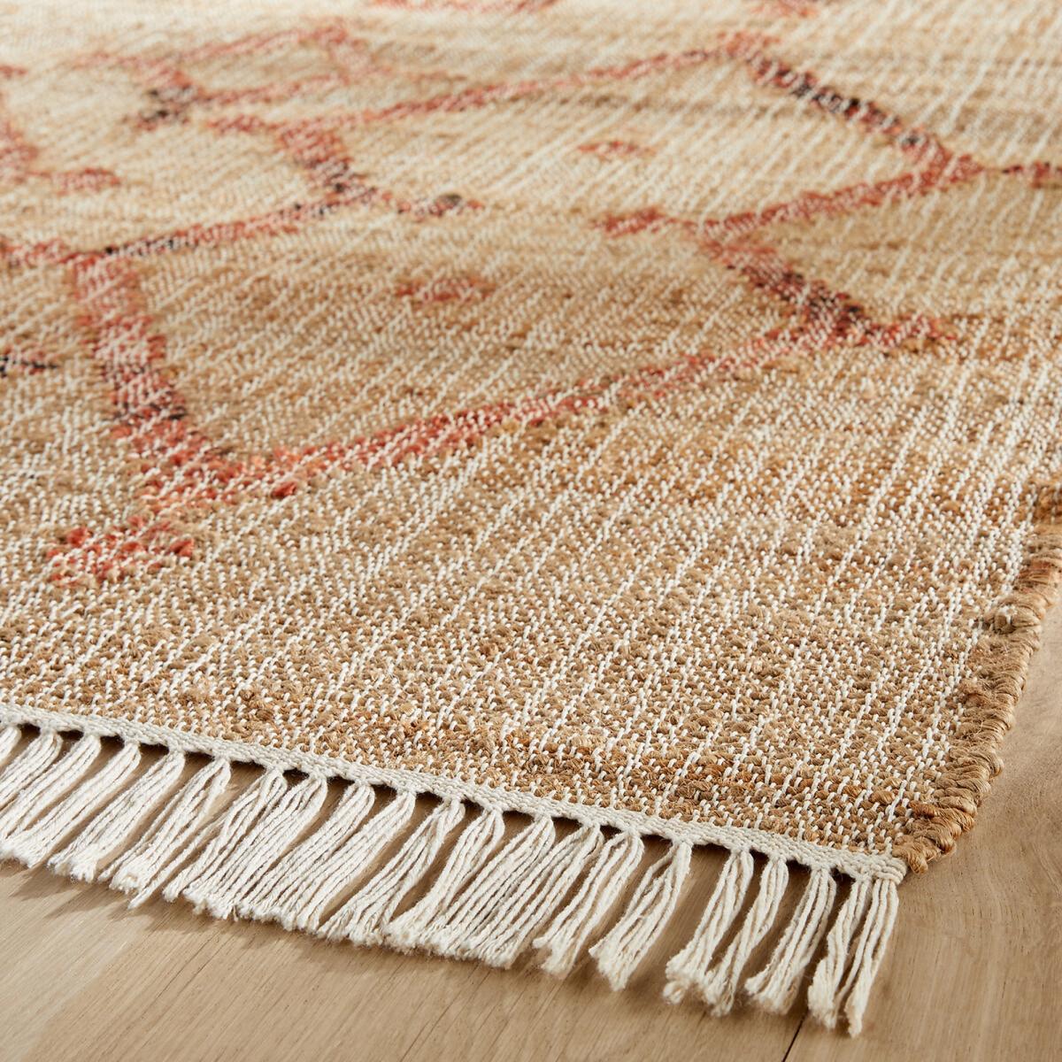Panaji Hand Woven Fringed Jute Rug – image 3
