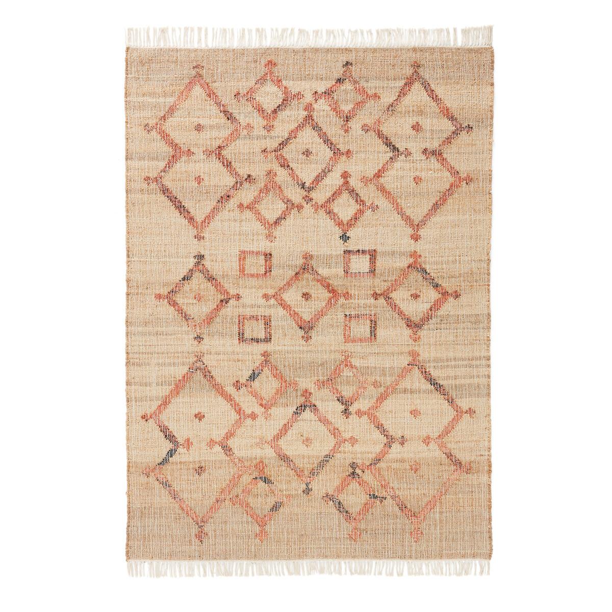Panaji Hand Woven Fringed Jute Rug – image 6