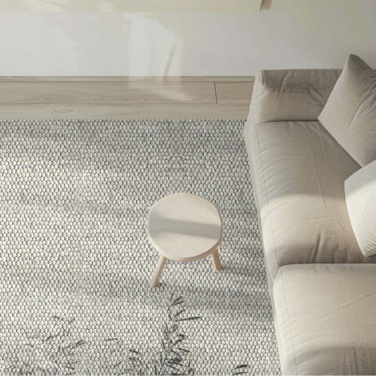 Elvie Wool Pebbled Rug – image 2