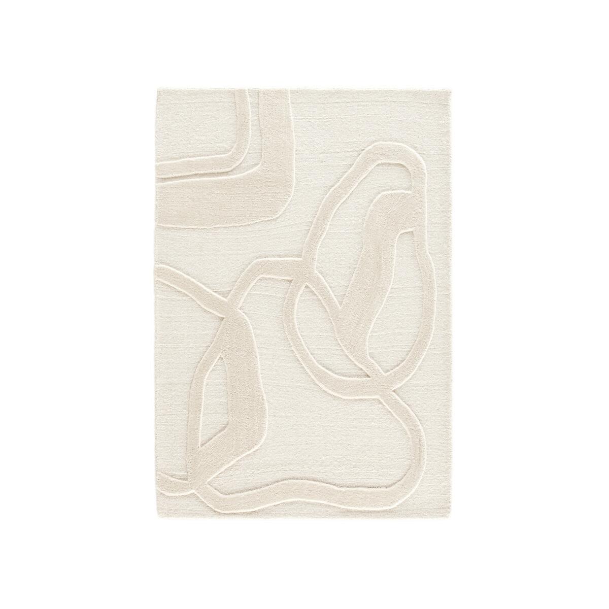 Caila Abstract Wool Rug – image 2