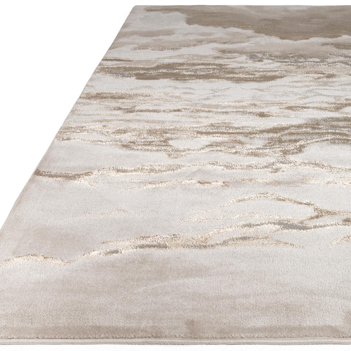 Distressed Linear Metallic Runner Rug – image 2