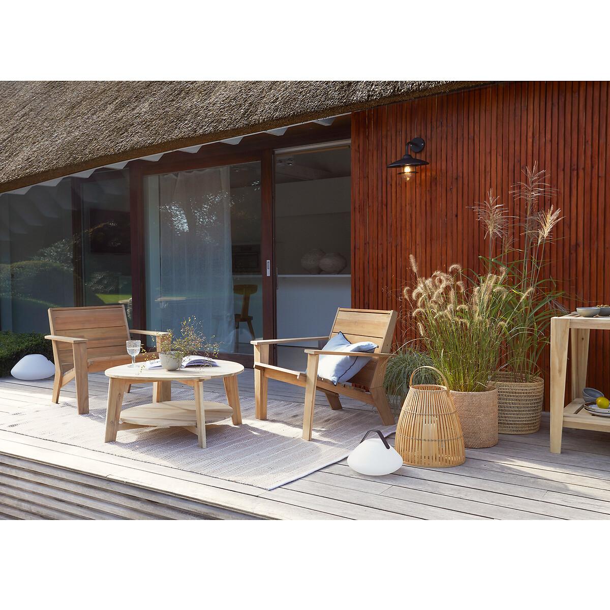 Linear 100% Recycled Polyester Outdoor Rug – image 7