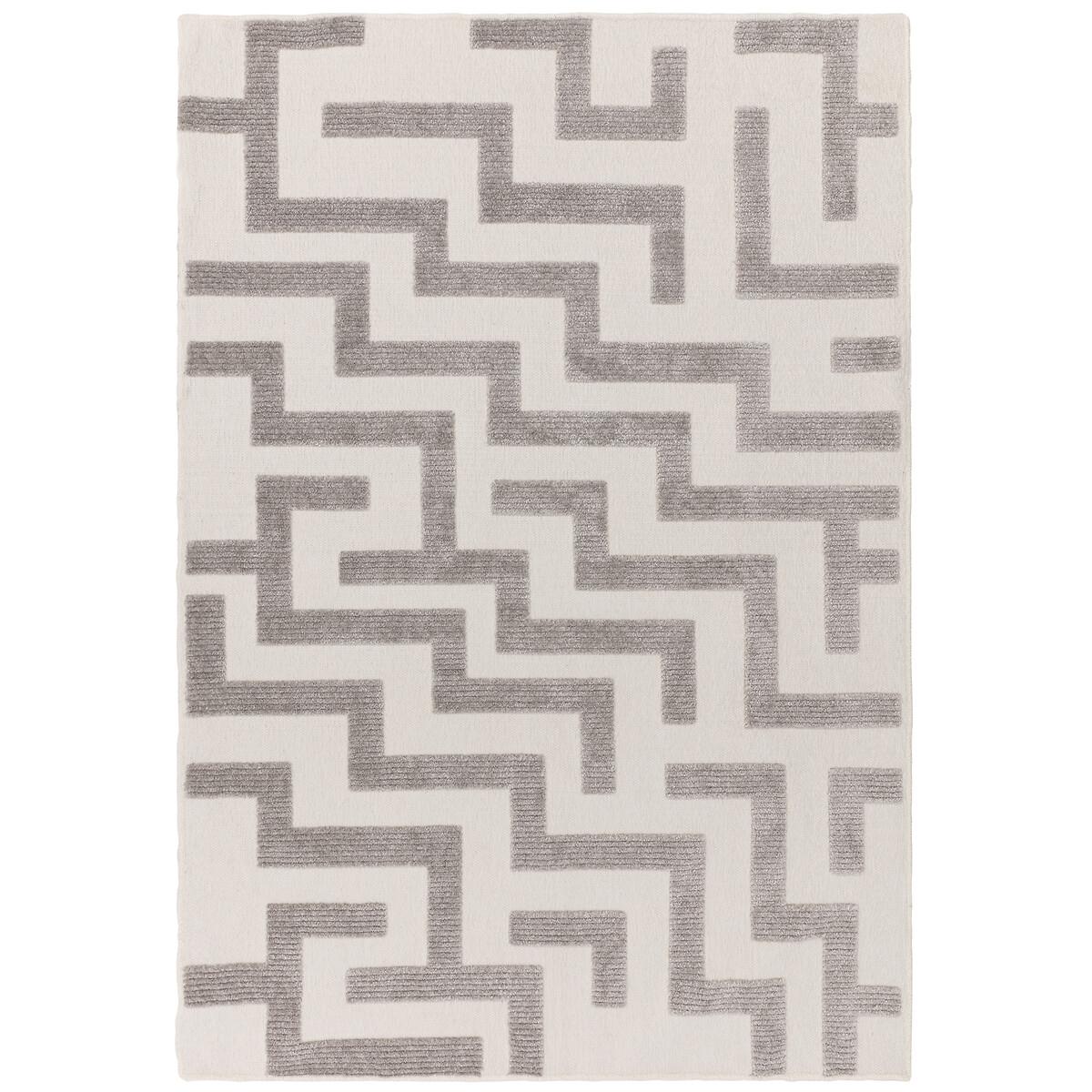 Plush Abstract Lines Rug – image 3