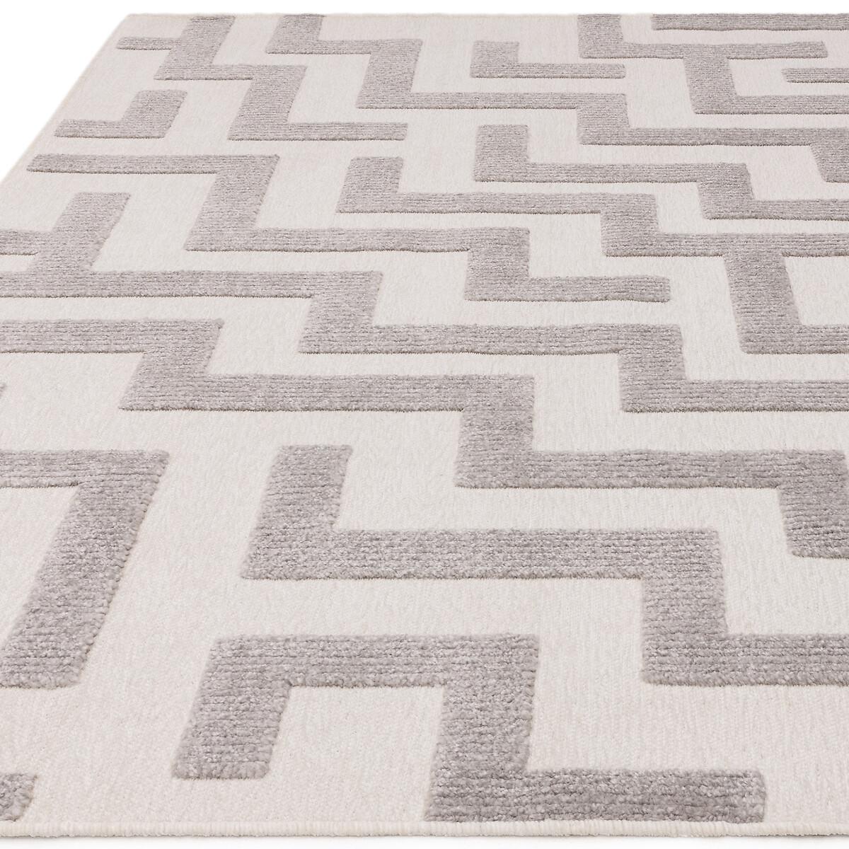 Plush Abstract Lines Rug – image 4