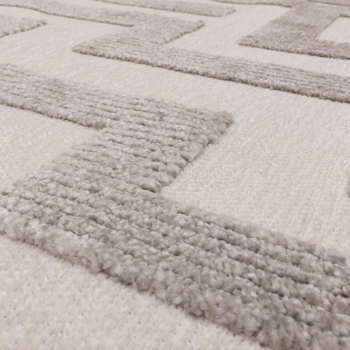 Plush Abstract Lines Rug – image 7
