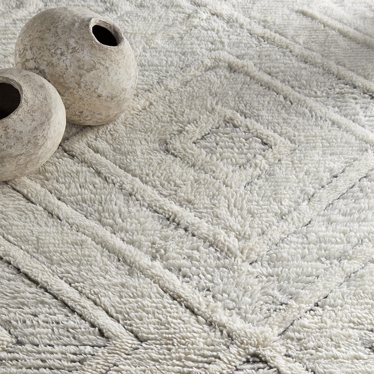 Nilou Berber Style Wool and Cotton Rug – image 9