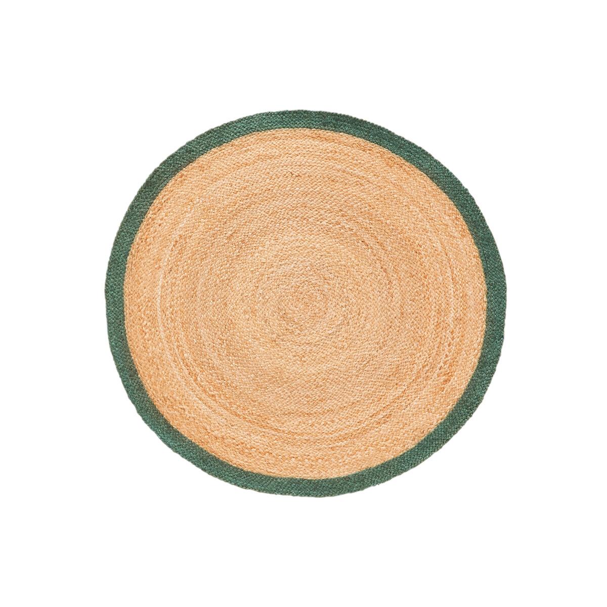 Aftas Border Round Jute Rug – image 2