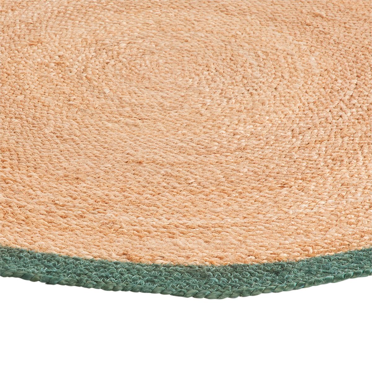 Aftas Border Round Jute Rug – image 3