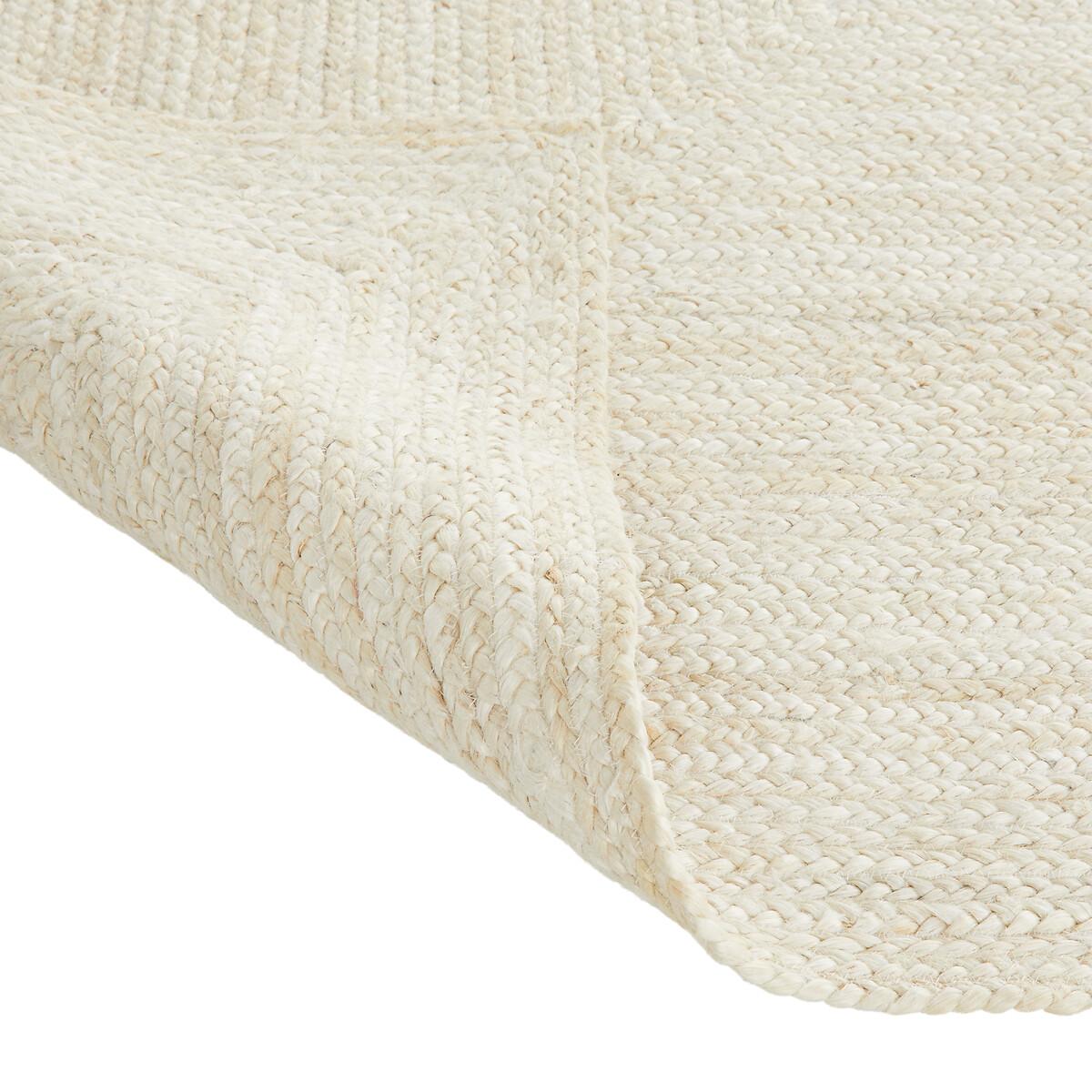 Aftas XXL Rectangular Bleached Jute Rug – image 4