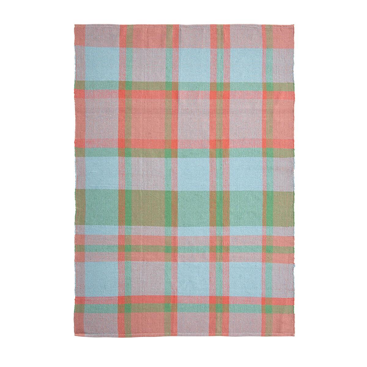 Indao Checked 50% Recycled Cotton Rug – image 2
