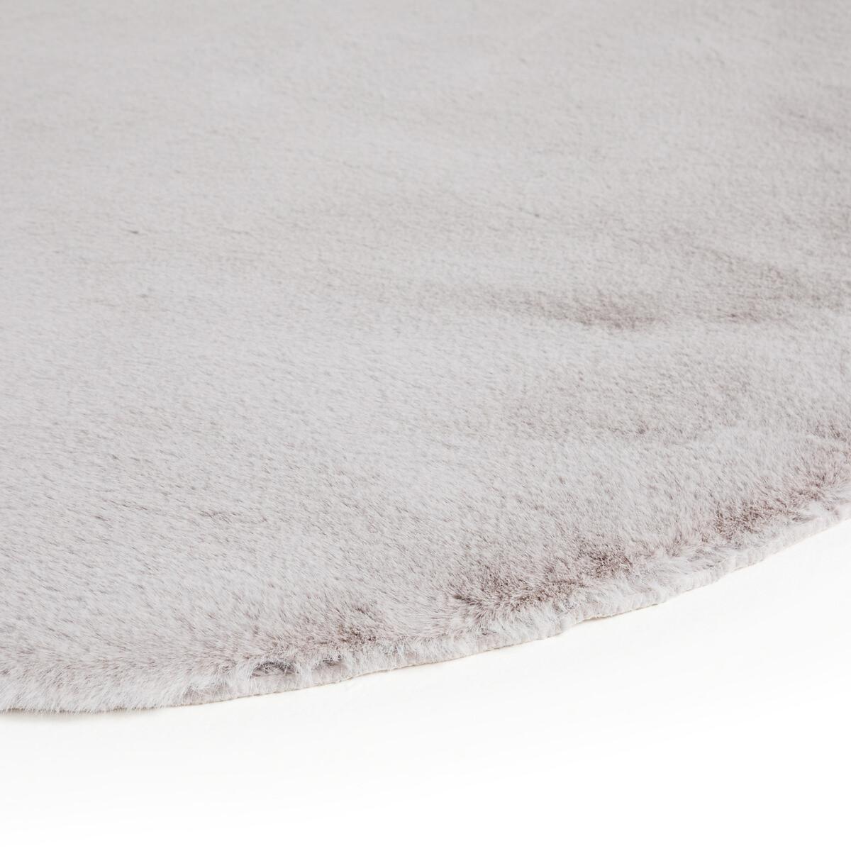 Mouflette Round Faux Fur Rug – image 2