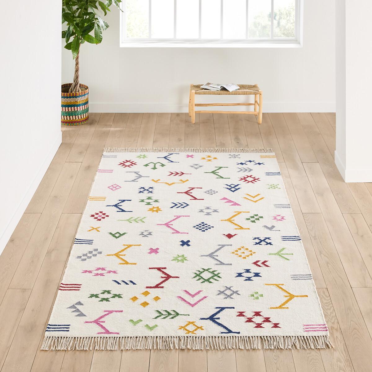 Ransom Berber Style Kilim 100% Wool Rug – image 2