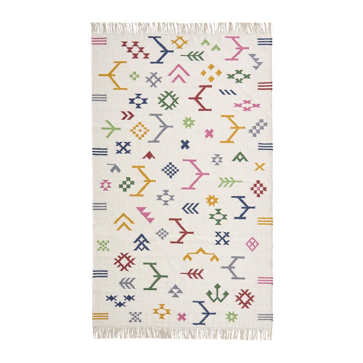 Ransom Berber Style Kilim 100% Wool Rug – image 3